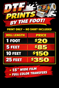 DTF Gang sheets
